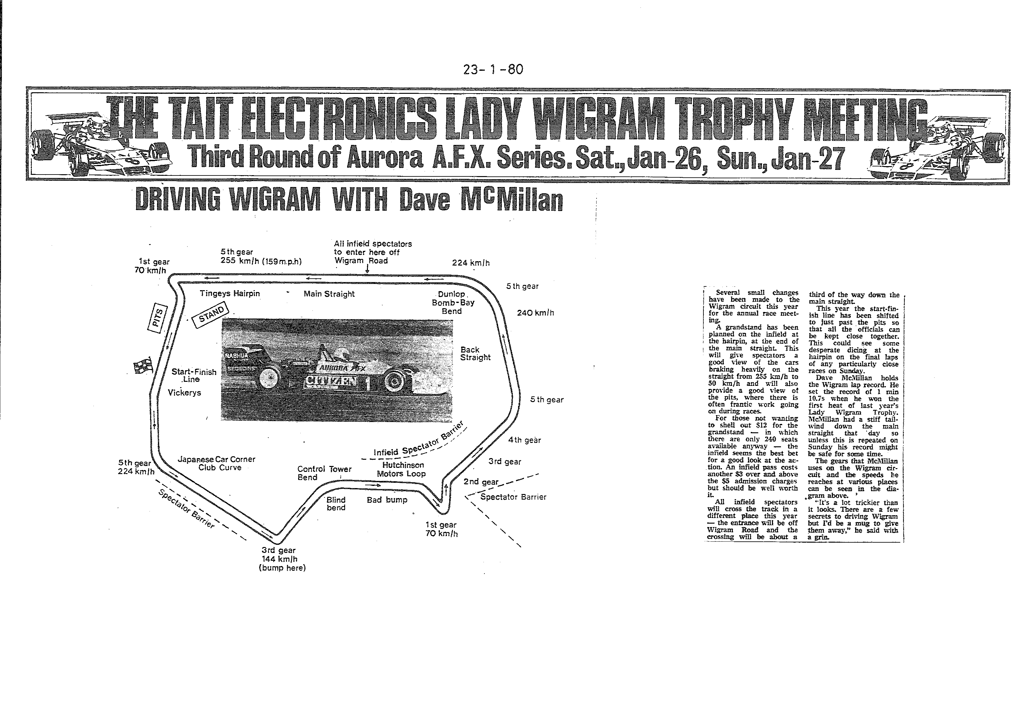 Scan of the clipping page, 23 January 1980