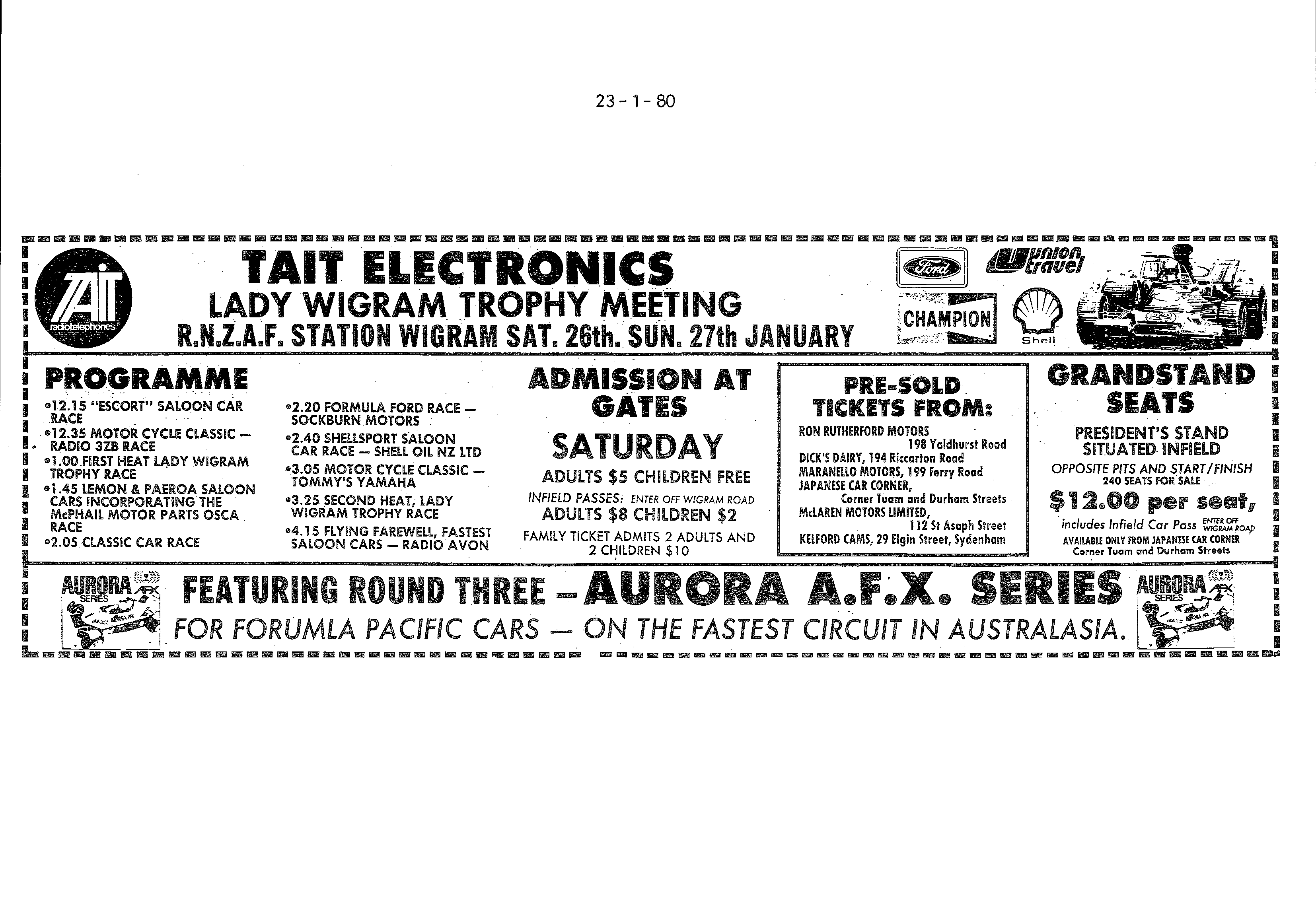 Scan of the clipping page, 23 January 1980