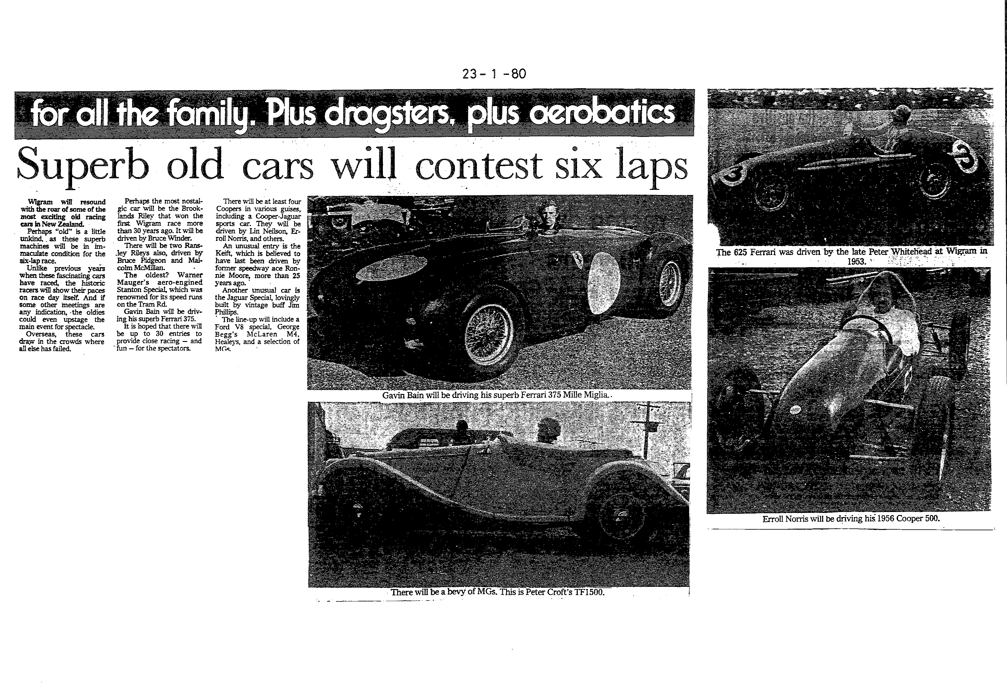 Scan of the clipping page, 23 January 1980