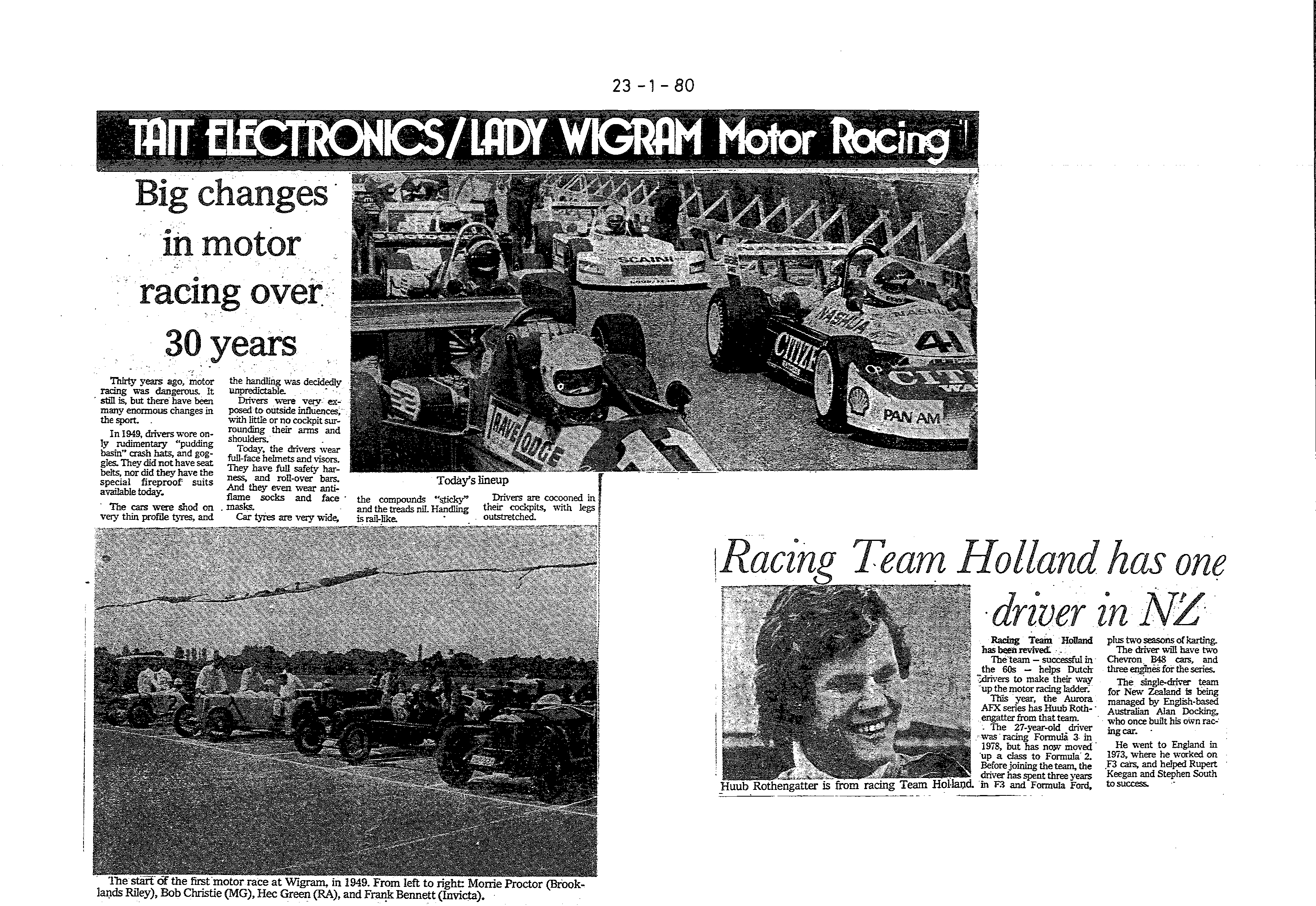 Scan of the clipping page, 23 January 1980
