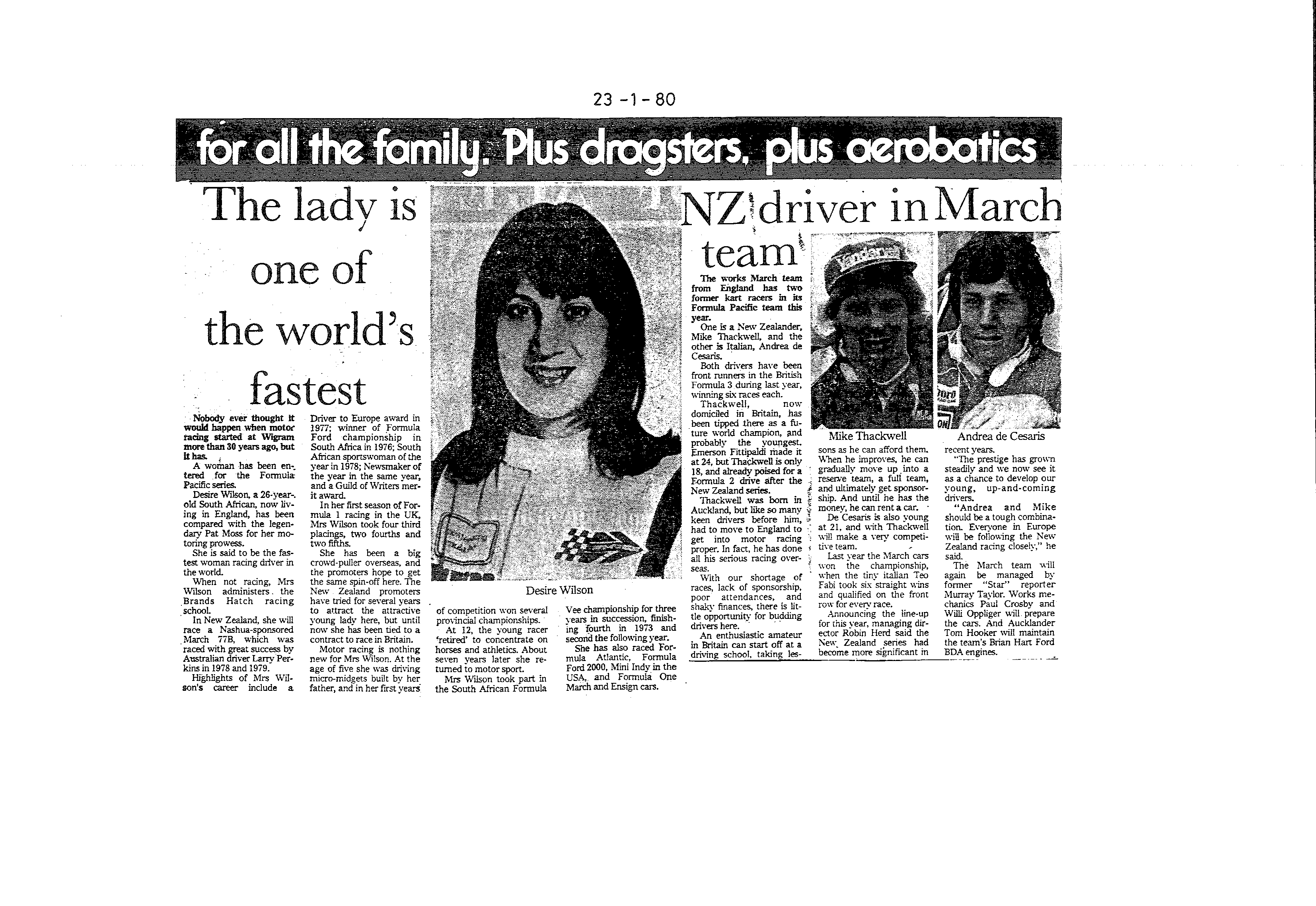 Scan of the clipping page, 23 January 1980