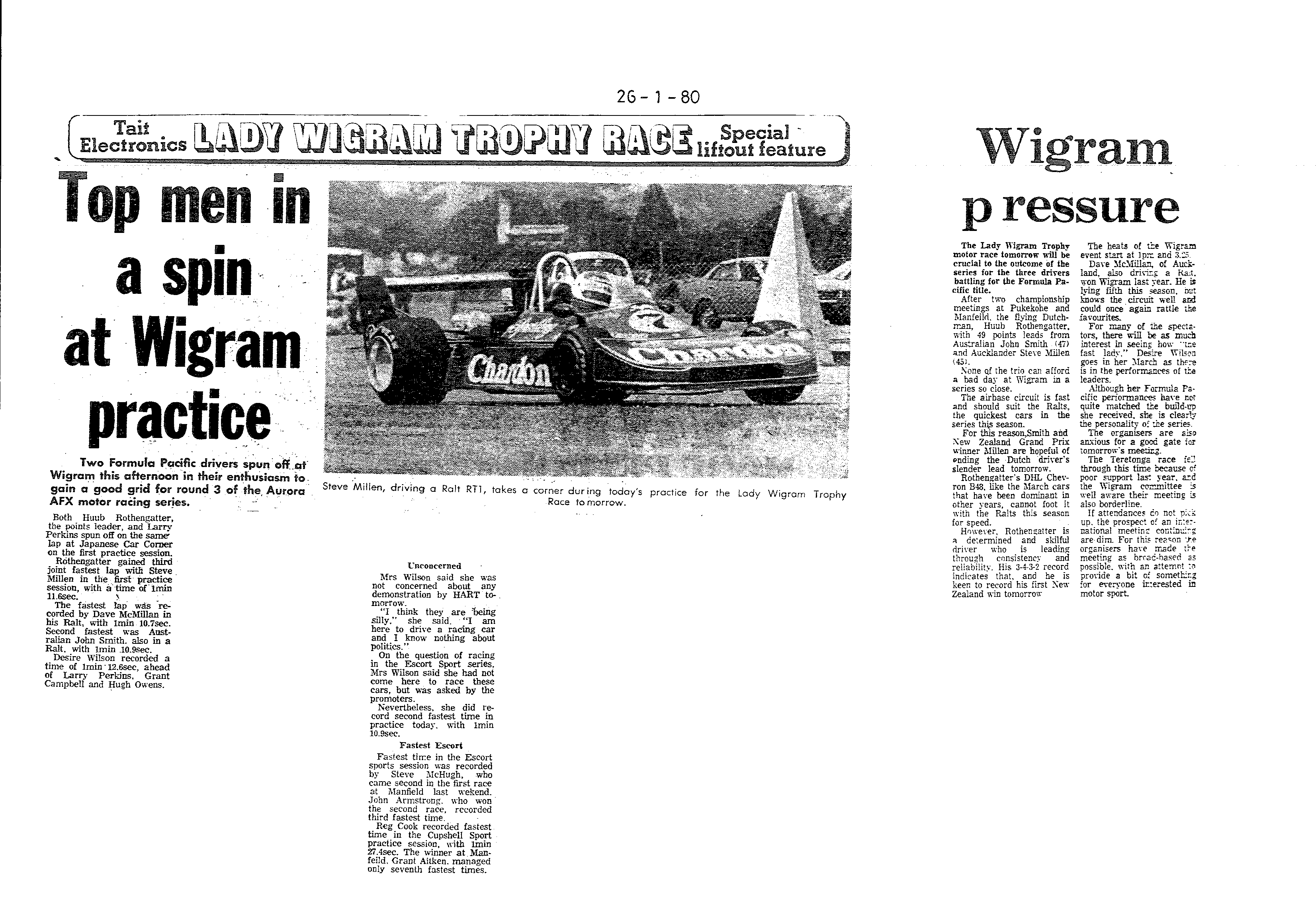 Scan of the clipping page, 26 January 1980