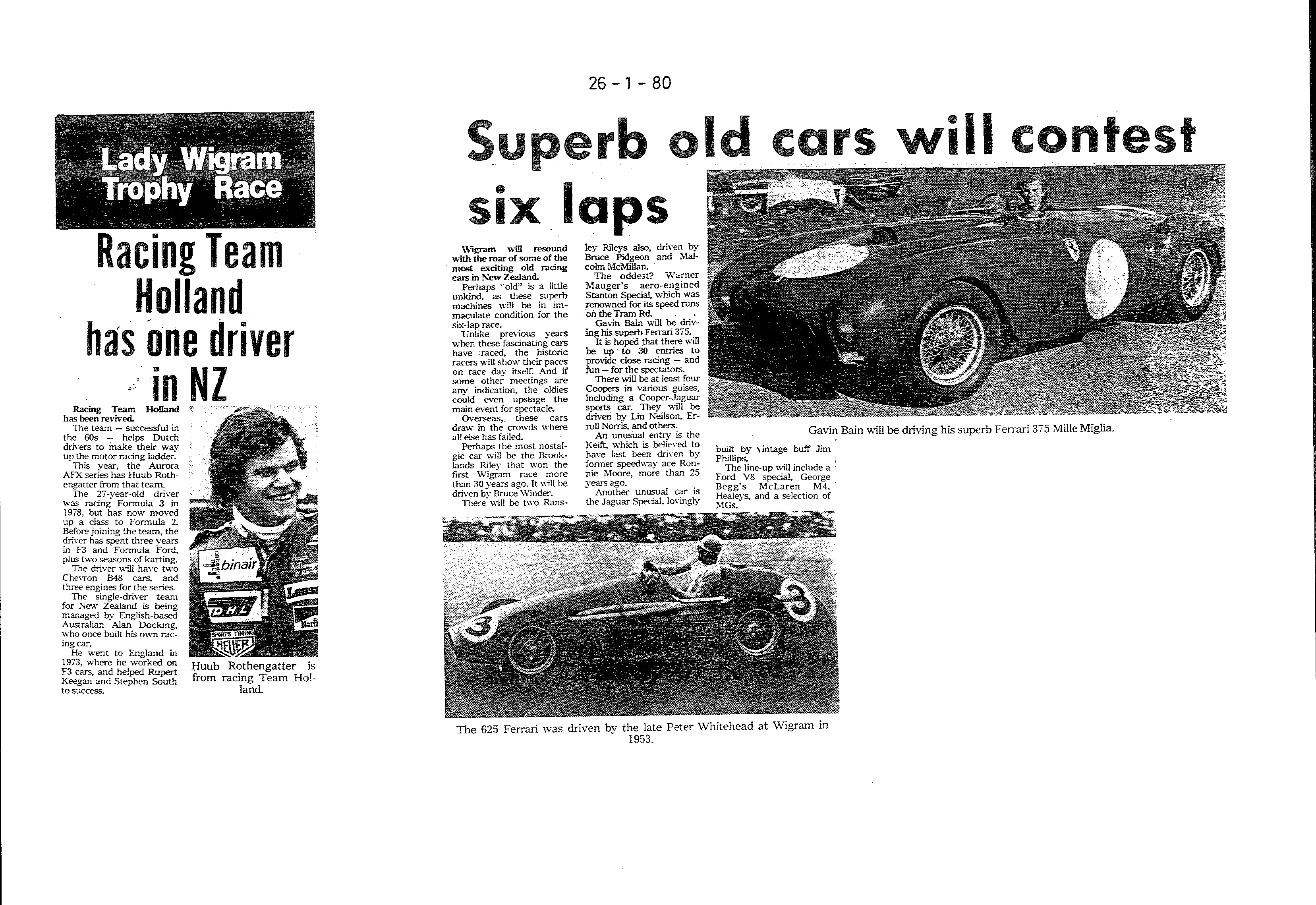 Scan of the clipping page, 26 January 1980