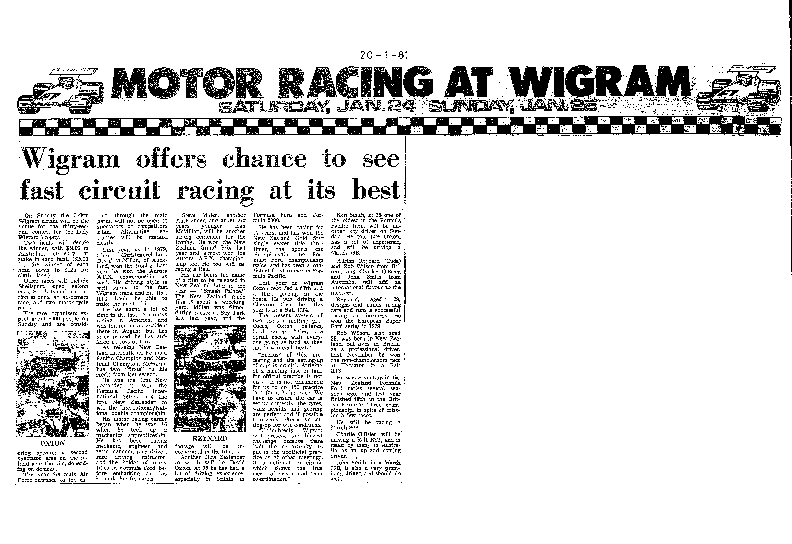 Scan of the clipping page, 20 January 1981