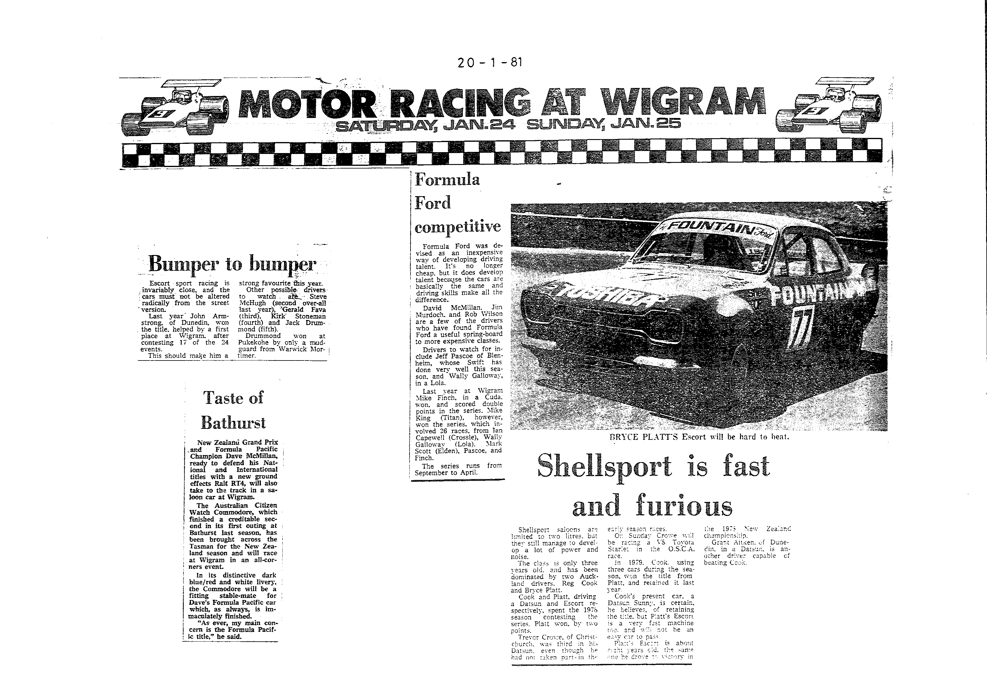 Scan of the clipping page, 20 January 1981