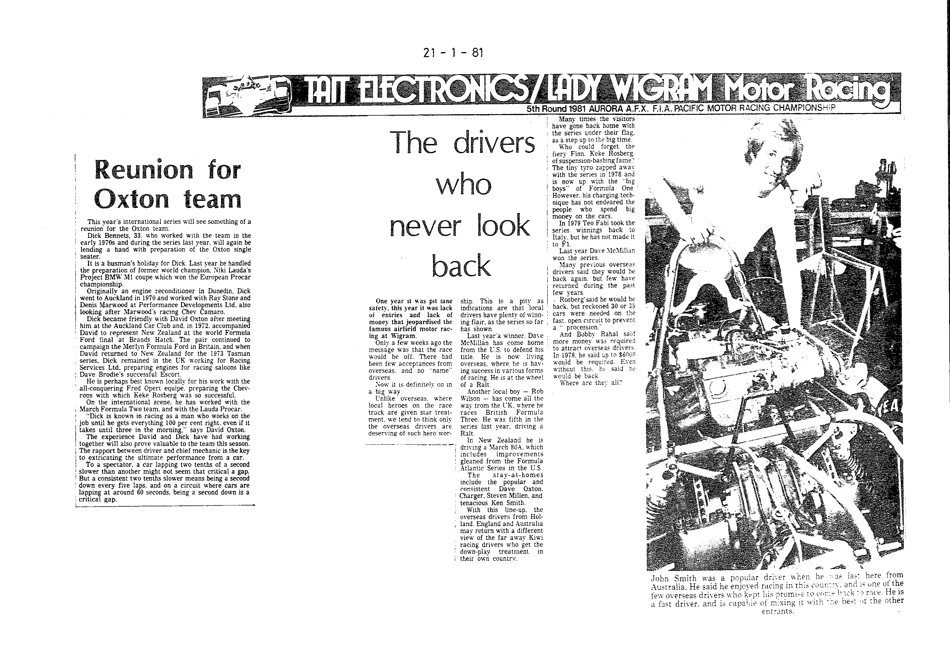 Scan of the clipping page, 21 January 1981