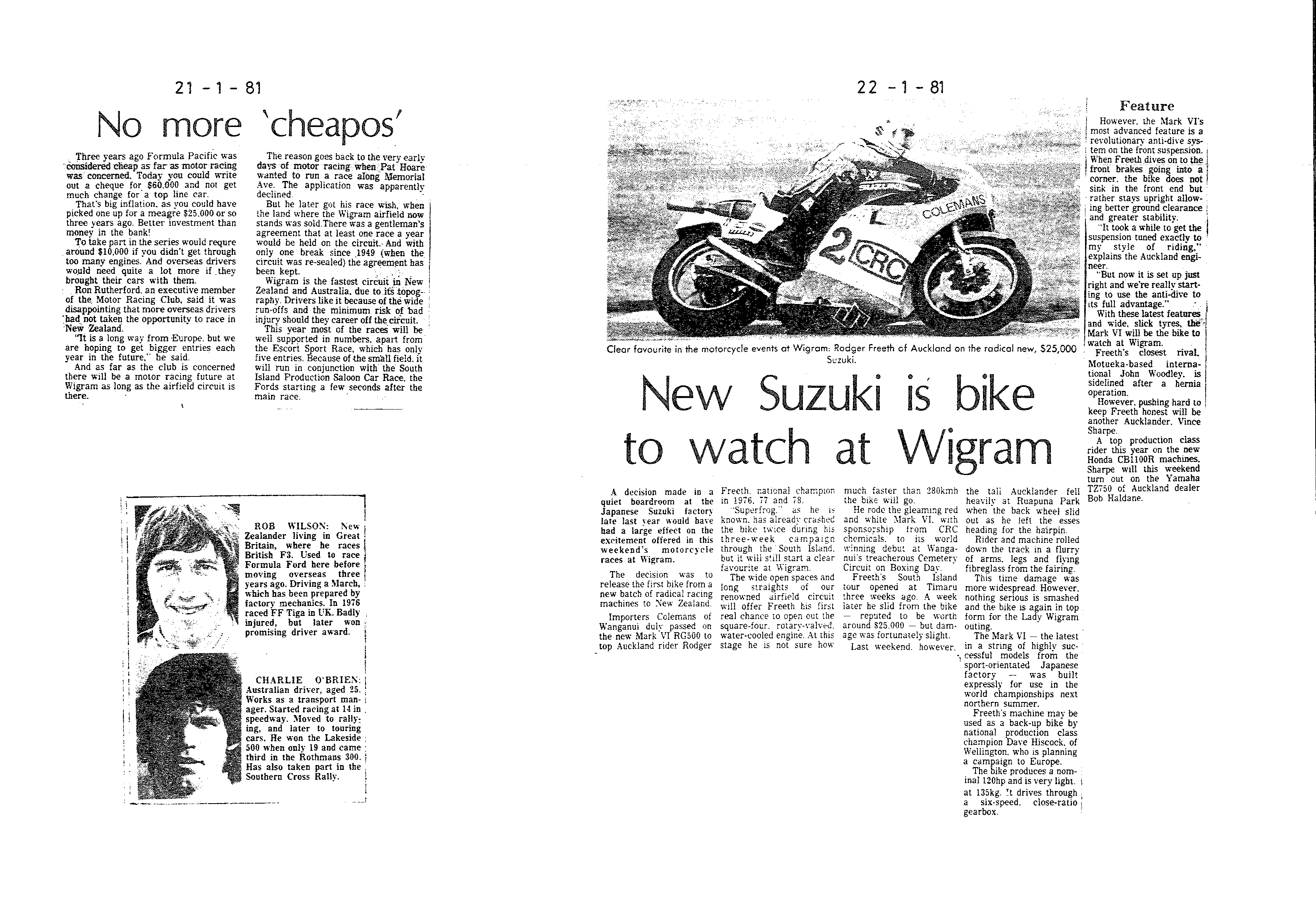 Scan of the clipping page, 21 January 1981