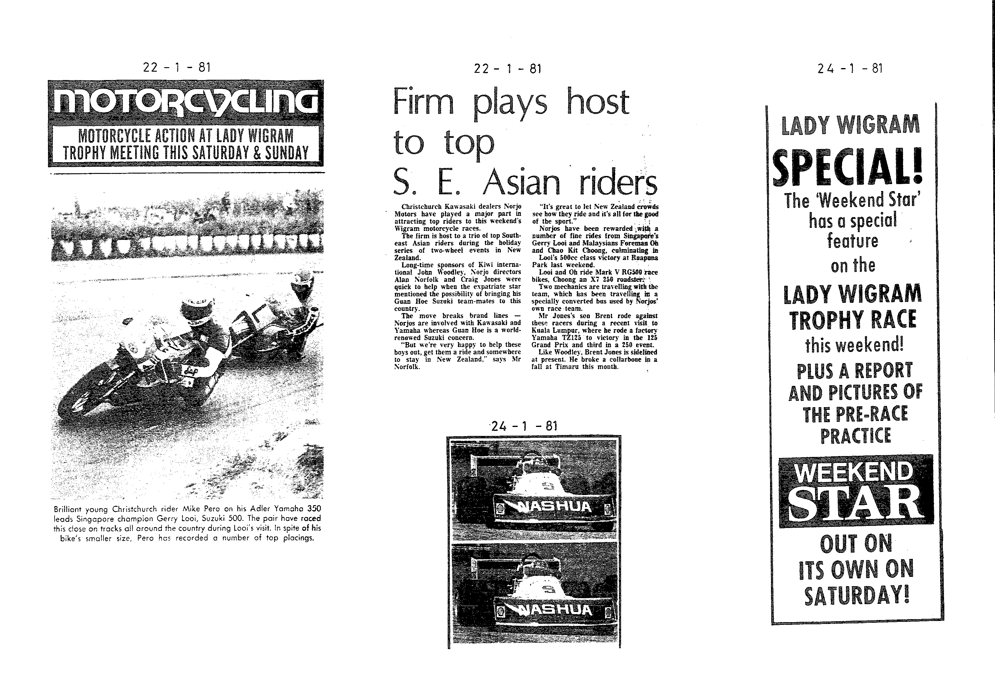 Scan of the clipping page, 22 January 1981