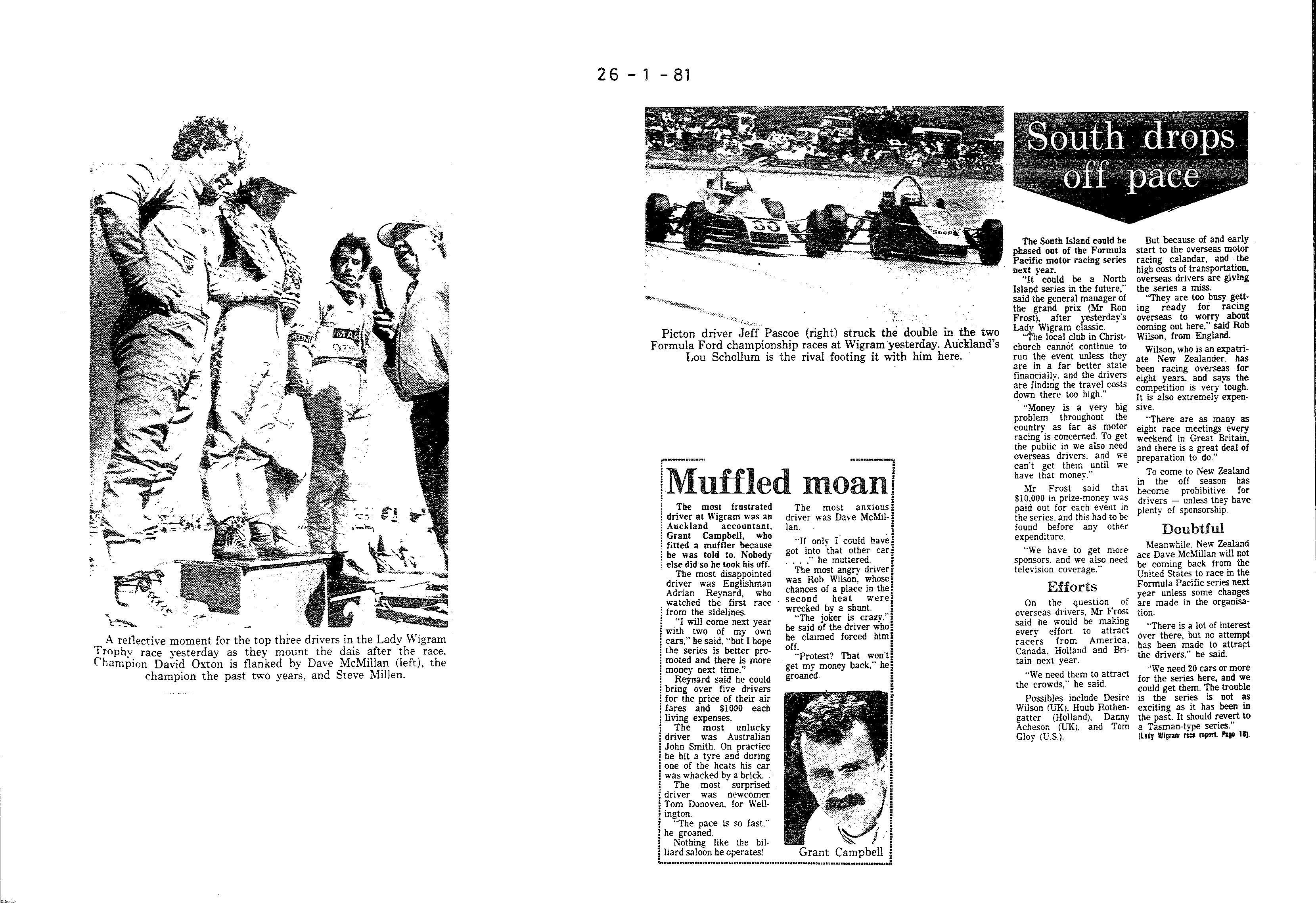 Scan of the clipping page, 26 January 1981
