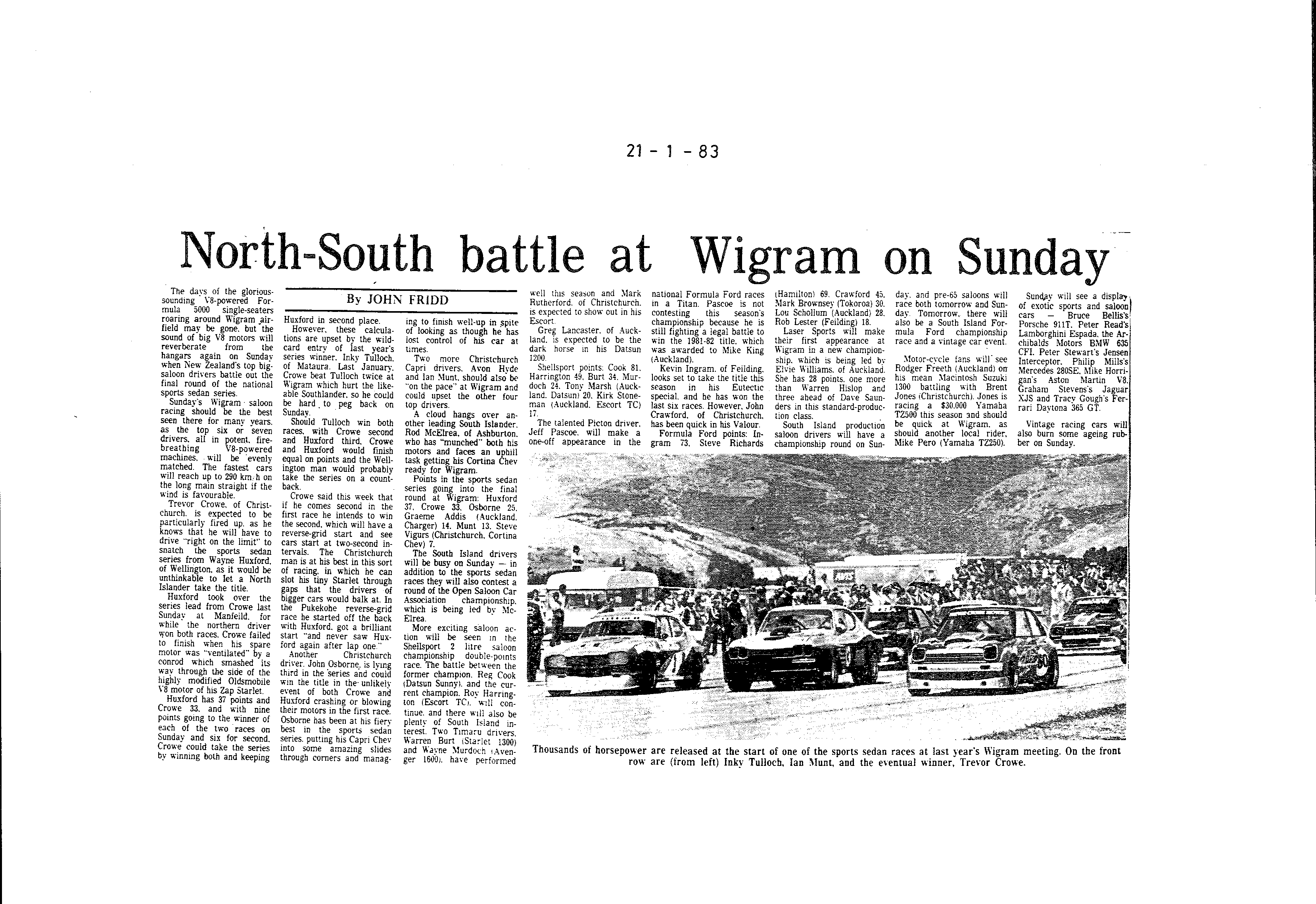 Scan of the clipping page, 21 January 1983