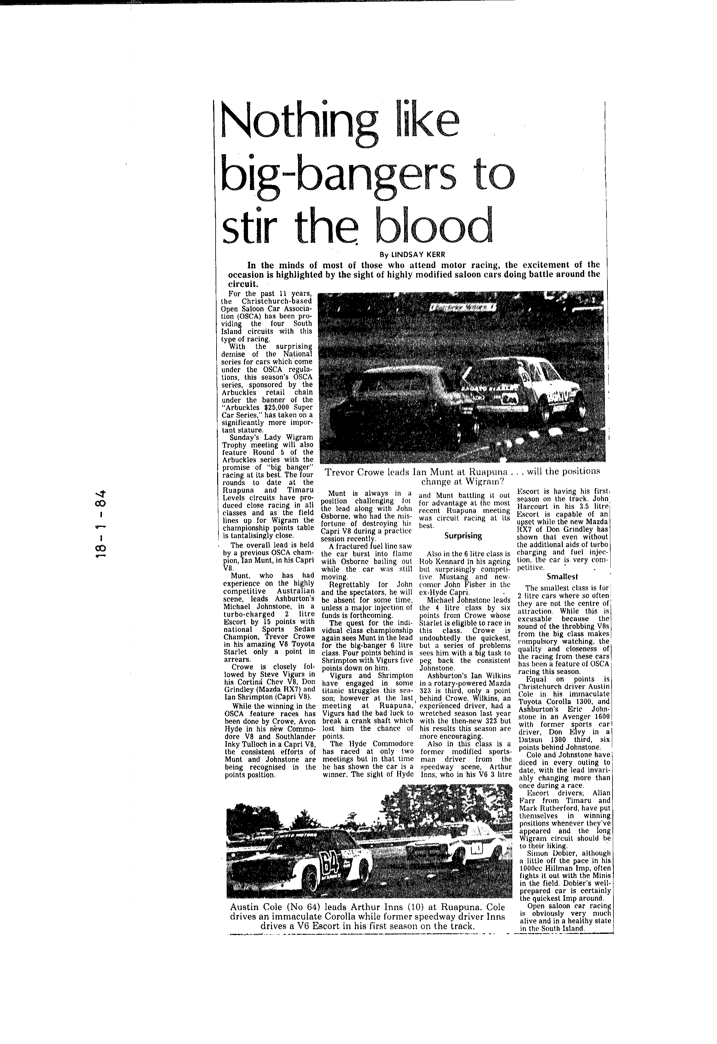 Scan of the clipping page, 18 January 1984