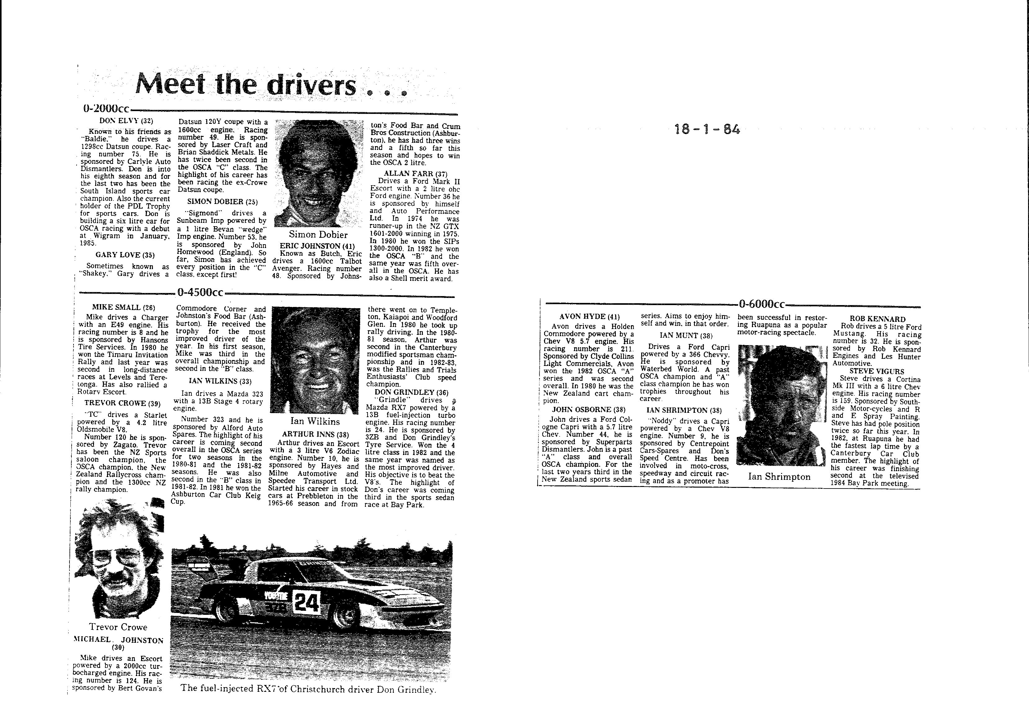 Scan of the clipping page, 18 January 1984