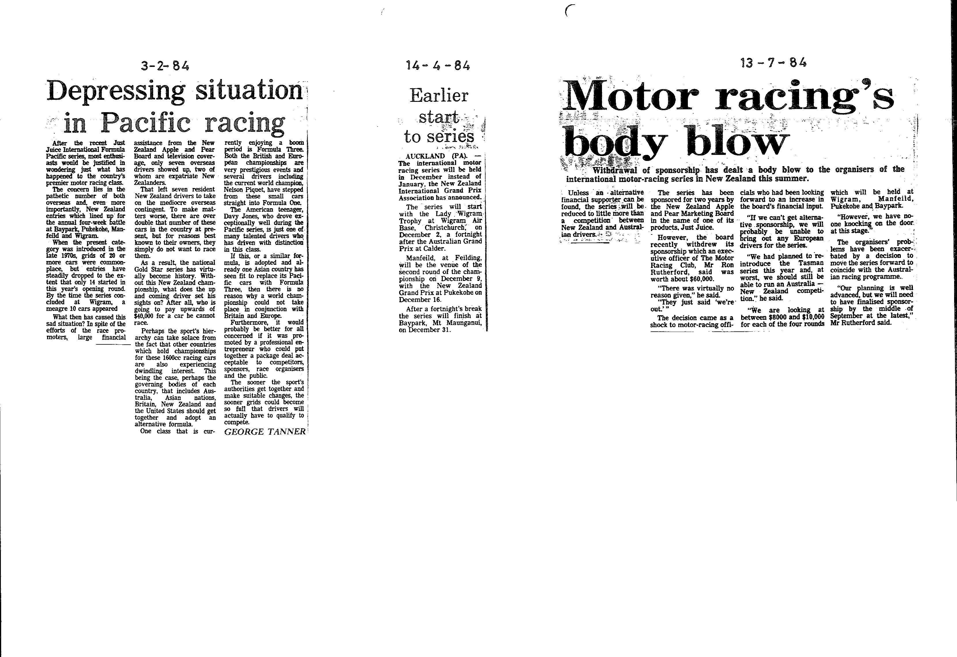 Scan of the clipping page, 3 February 1984