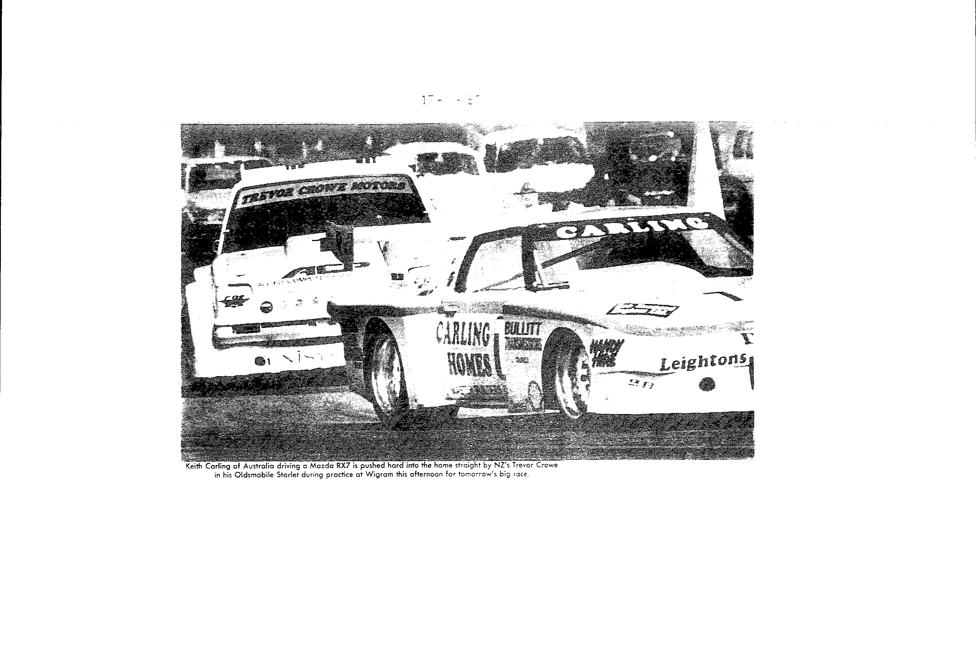 Scan of the clipping page, 17 January 1987