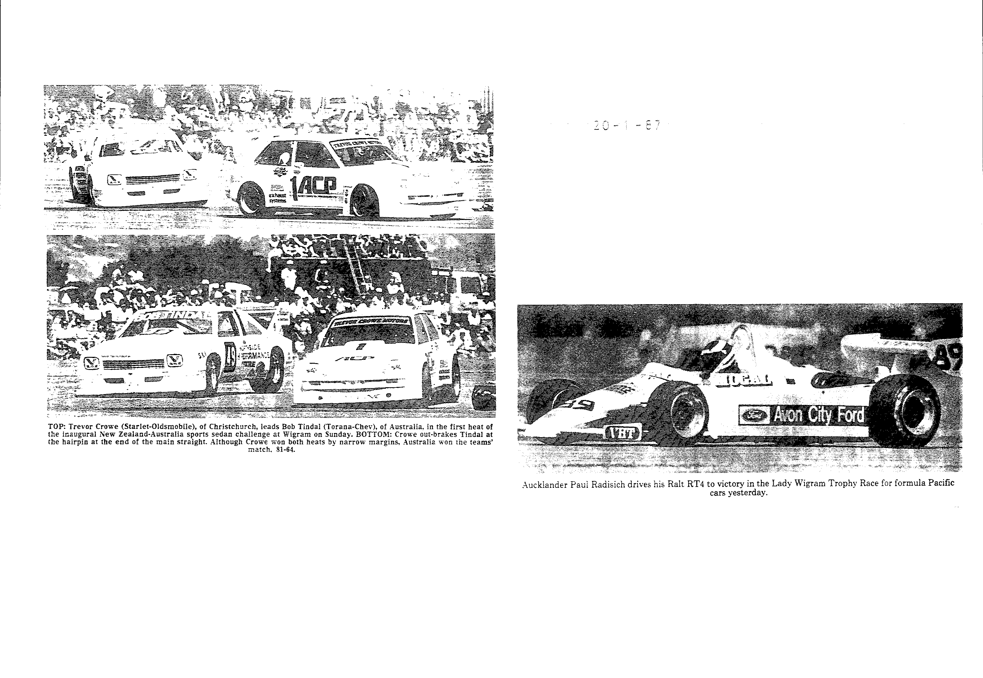 Scan of the clipping page, 20 January 1987