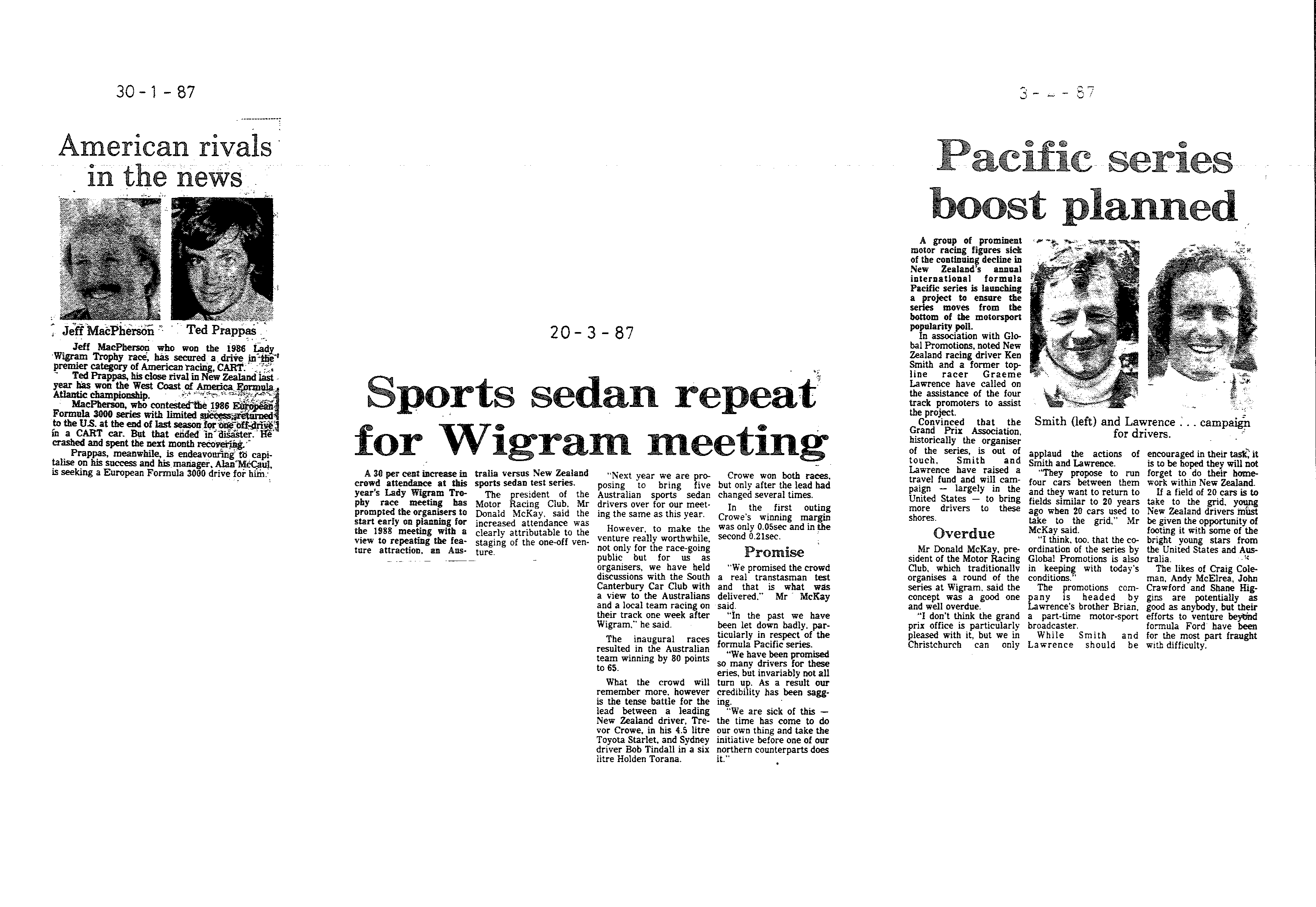 Scan of the clipping page, 30 January 1987