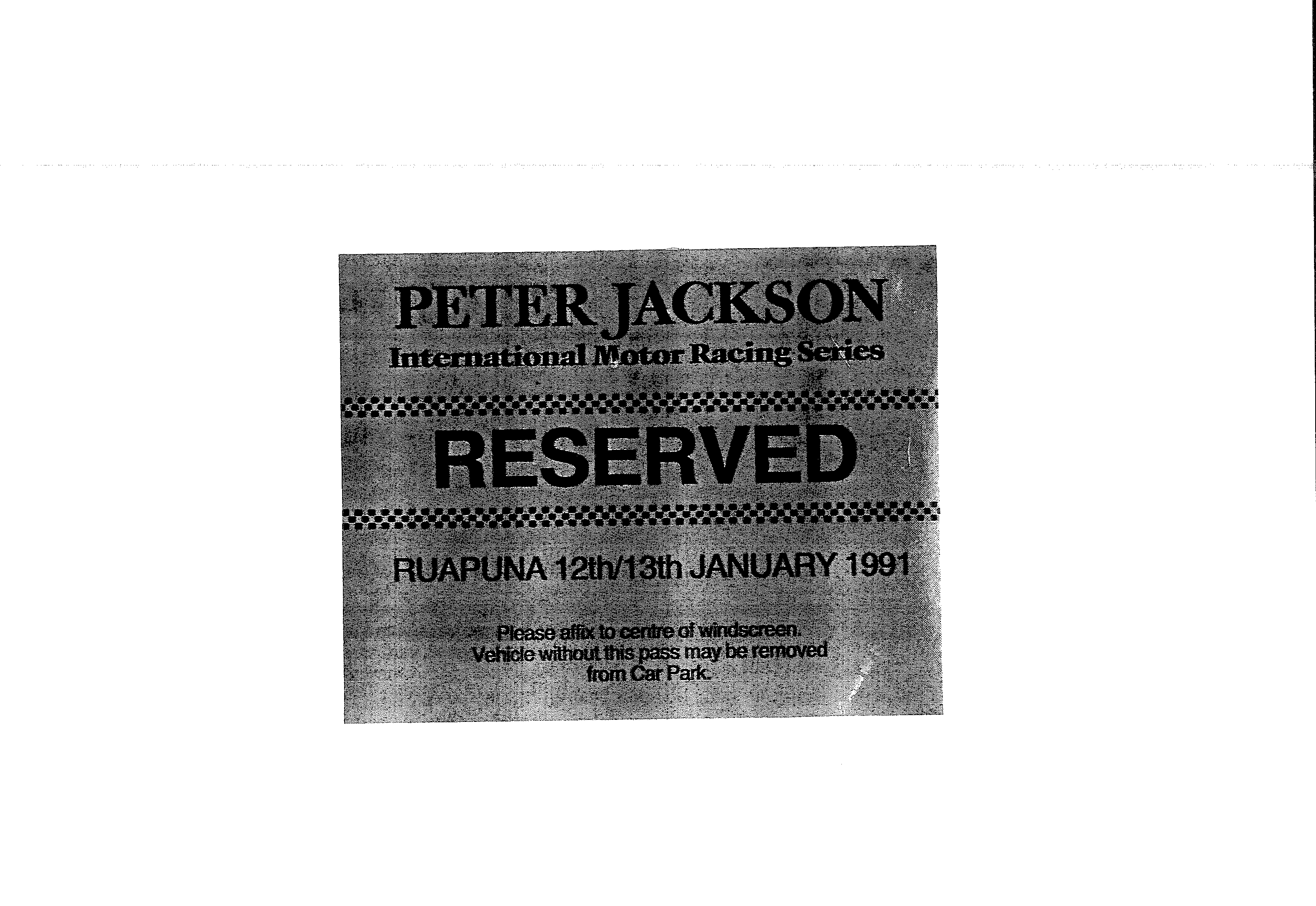 Scan of the clipping page, 13 January 1991